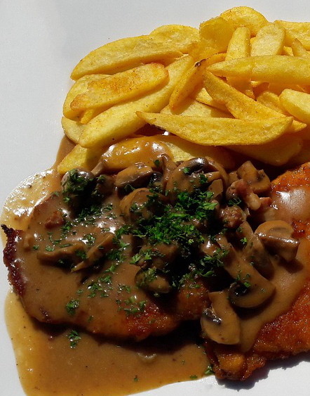 Jägerschnitzel